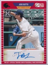 2021 Leaf Pro Set PS-JB2 Jose Butto XRC Autograph NY Mets VZ