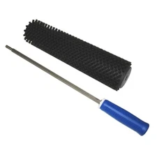 SB Roto Brush Set. Axle and ballbearing-handle. Horsehair brush. FK/SKS Germany