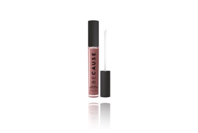 Because Cosmetics High Shine Liquid Lip Color Burnt Blush 0.13 oz