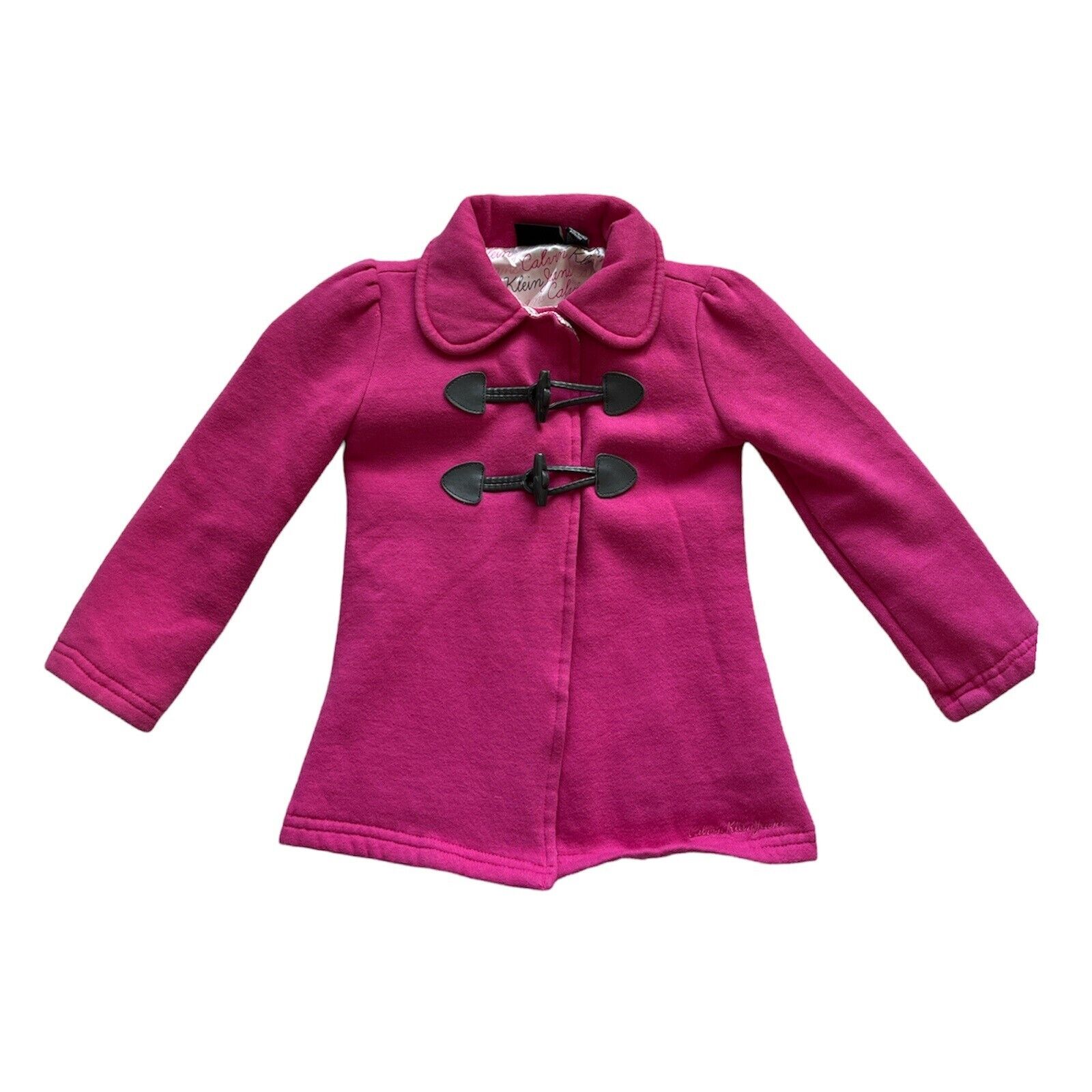 Calvin Klein Jeans CK pink girls jacket coat Size 4T Toddler child | eBay Calvin Klein Jeans CK pink girls jacket coat Size 4T Toddler child | eBay