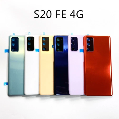 For SAMSUNG Galaxy S20 FE 4G/5G Battery Back Cover Glass Rear Cover with Lens - Picture 3 of 31