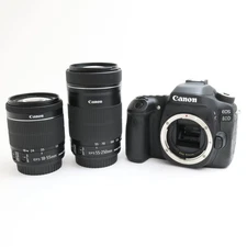 Canon EOS 80D EF-S 18-55mm + EF-S 55-250mm Lens Kit #80