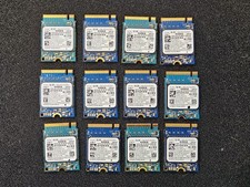 12 X Kioxia KBG40ZNS 256GB M.2 2230 NVMe Internal SSD