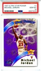 1997 Michael Jordan Fleer Ultra Star Power PSA 10 POP 125 Gem Mint Pristine #1