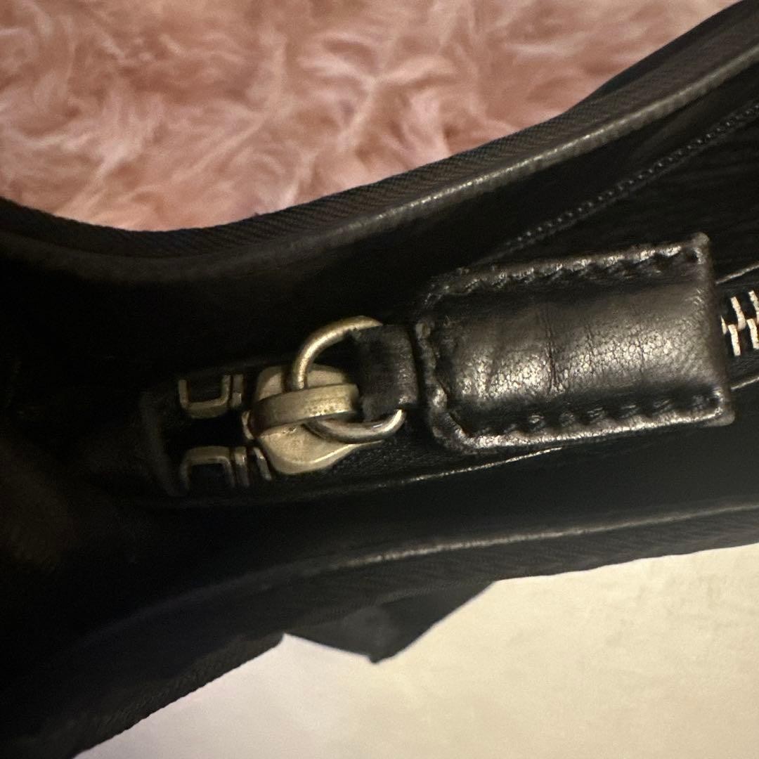 PRADA Nylon Shoulder Bag Black Vintage Triangle Logo thumbnail 14