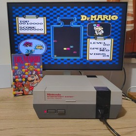 DR MARIO ITALIAN EDITION MATTEL PAL A - NINTENDO NES - TESTED