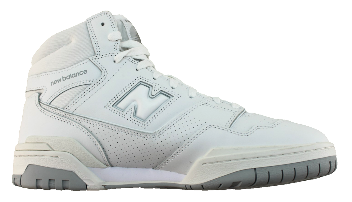 New Balance Mens 650 Hi Top Sneakers White Size 13 D New Balance Mens 650 Basketball Shoes BB650RPC Beige  main image 2