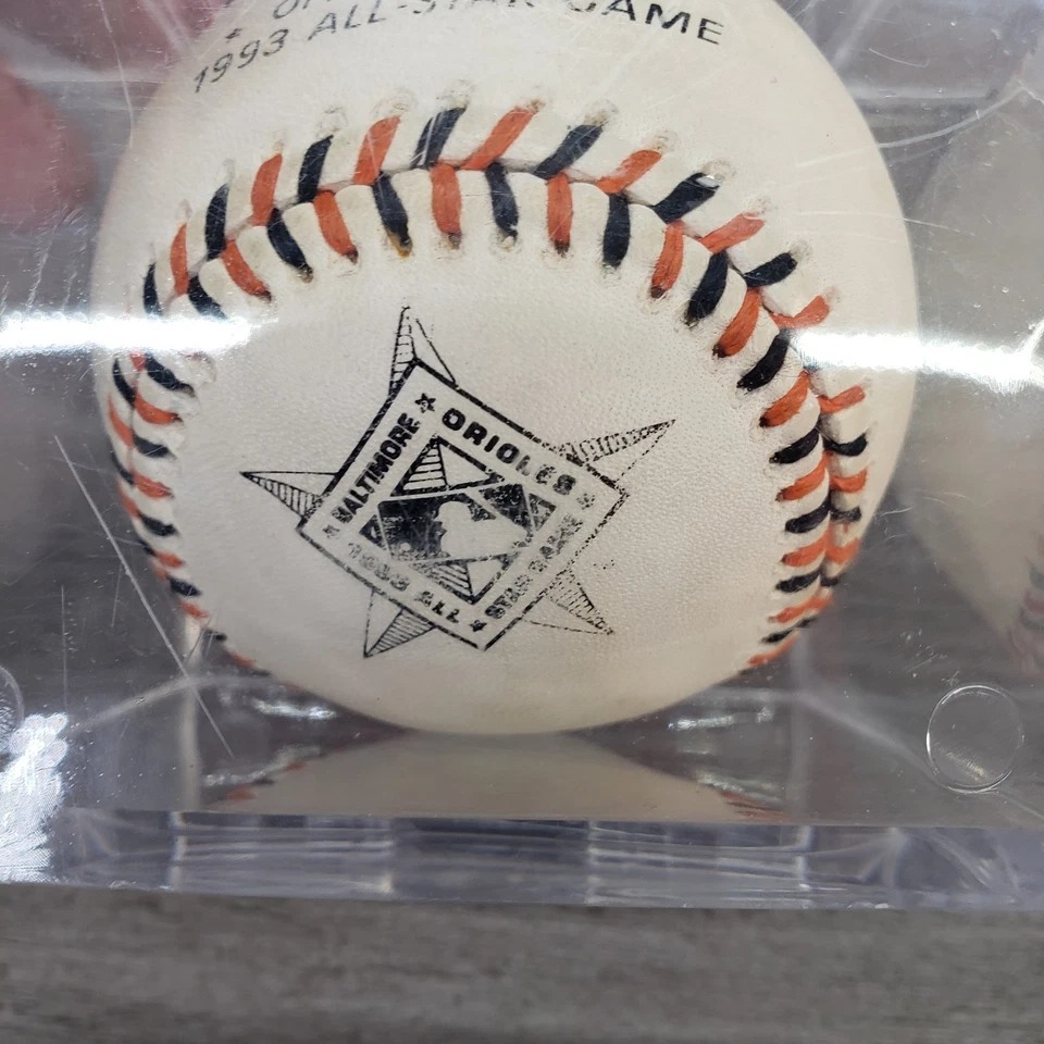 Baltimore Orioles Official Ball 1993 All-Star Game & Case QUICK SHIPPING - Image 2 of 4