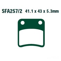 Bremsbelag FüR Feststellbremse EBC SFA257/2 FüR Aprilia SRV 850 Ie ABS 2012-2018