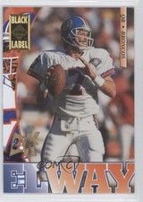 1995 Collector's Edge Black Label 22K Gold John Elway #59 HOF 3b9