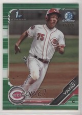 2019 Bowman Draft Chrome Green Refractor 45/99 Eric Yang #BDC-118 s3g