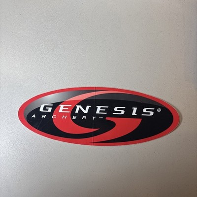 Genesis Archery Decal Sticker Vinyl Bow Hunting Archery Target Outdoors