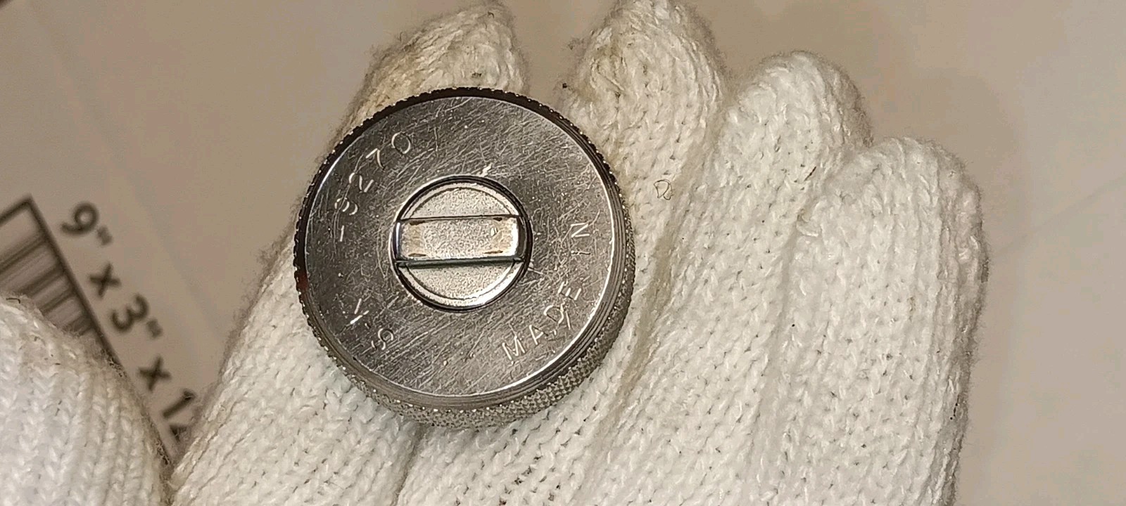 SK 49270 1/4" Drive Thumb Wheel Ratchet  Knurled