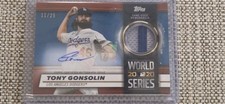 2021 Topps - Tony Gonsolin - Autograph #11/25 - World Series AUTO
