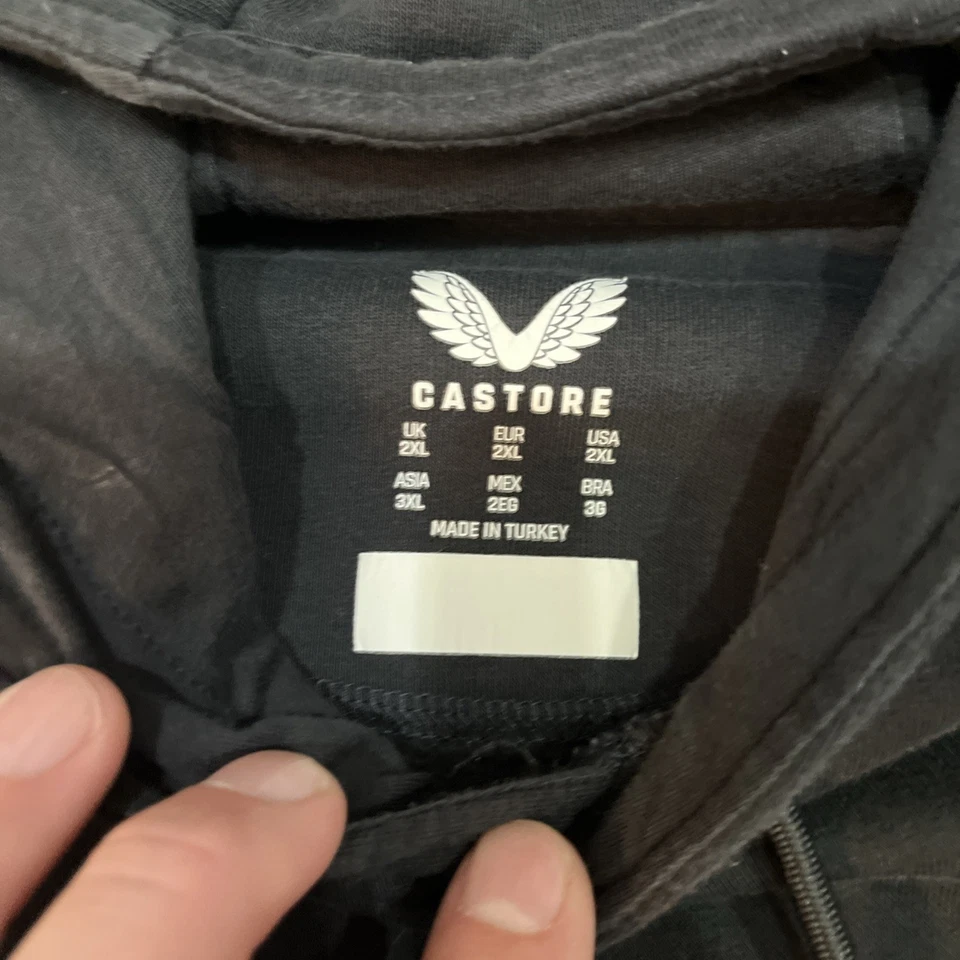 Castore Mens Racing Spire Motorsport Chevrolet Black Hoodie Sweatshirt Sz 2XL - Image 4 of 4