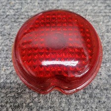 1939 Chevy Brake Stop Tail Light Red Glass