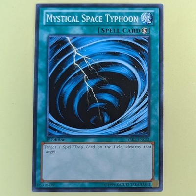 Yugioh Mystical Space Typhoon YSKR-EN032 Common 1st Edition NM
