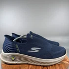 Skechers Mens GO WALK Anywhere Slip-Ins Navy Blue Arch Fit Shoes 216301 Size 12