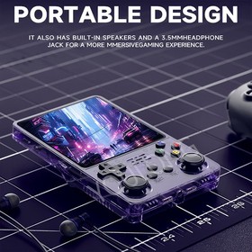 R36S Retro Handheld Game Console Video Games 128GB Consoles 20000+Games