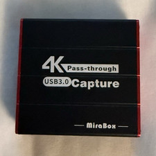 MiraBox 4K Pass-through USB 3.0 External Digital Video Capture Device