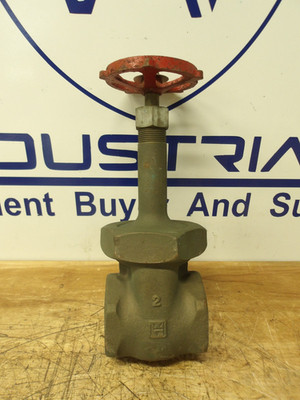MILWAUKEE 2'' BRASS GATE VALVE 1153-1163, #26223G NEW