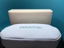 Swarovski Blue Makeup/Jewelry Puffy Pouch 5723302 Brand New