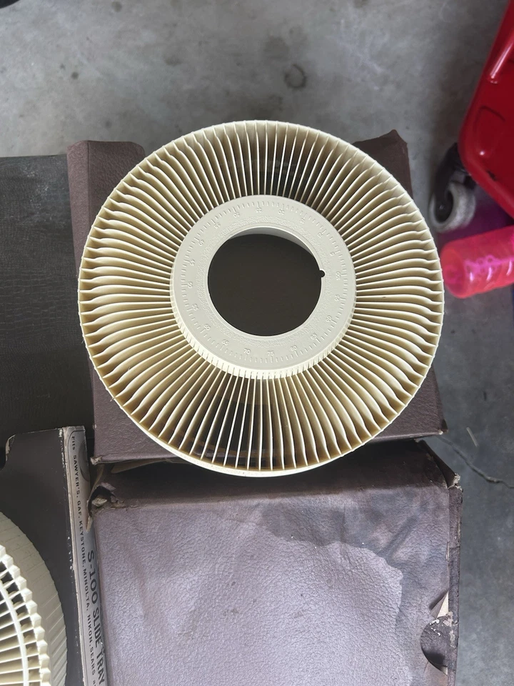 Vintage Rotary 100 Slide Tray Lot For Slide Projector universal Keystone Sawyers - Image 4 of 4