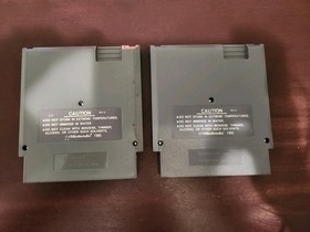 Original Nintendo NES Skate or Die 1 & 2 Cartridges Only UNTESTED 
