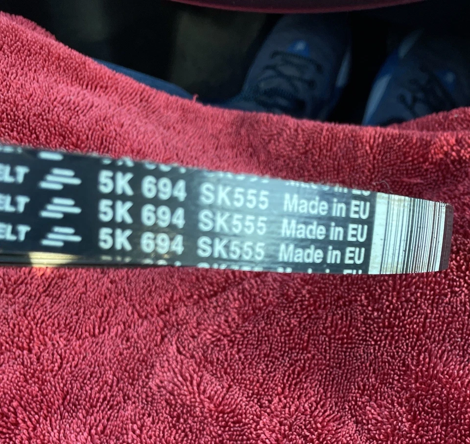 OEM MAZDA Mazda 5 & Mazda 3 LF 50-15-908A AC Air Conditioner Compressor Belt - Image 2 of 4