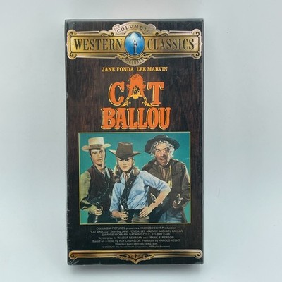 CAT BALLOU VHS Columbia Western Classics Jane Fonda Lee Marvin NEW Sealed