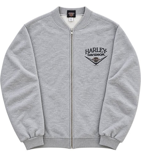 Harley-Davidson, Vintage Harley-Davidson Chicago Illinois Full Zip Sweatshirt XL