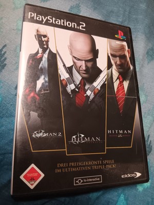 Hitman Triple Pack (Sony PlayStation 2) Playstation 3in1 3 Spiele In 1 PACK
