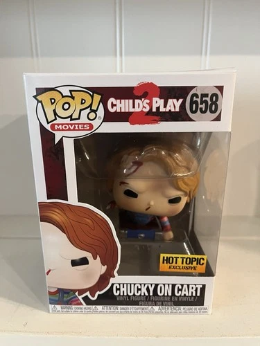 Funko Pop! Movies Child’s Play 2 Chucky on Cart #658 Hot Topic Exclusive