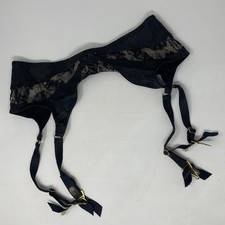 Agent Provocateur Harriette Soiree Black Suspender AP2 Small