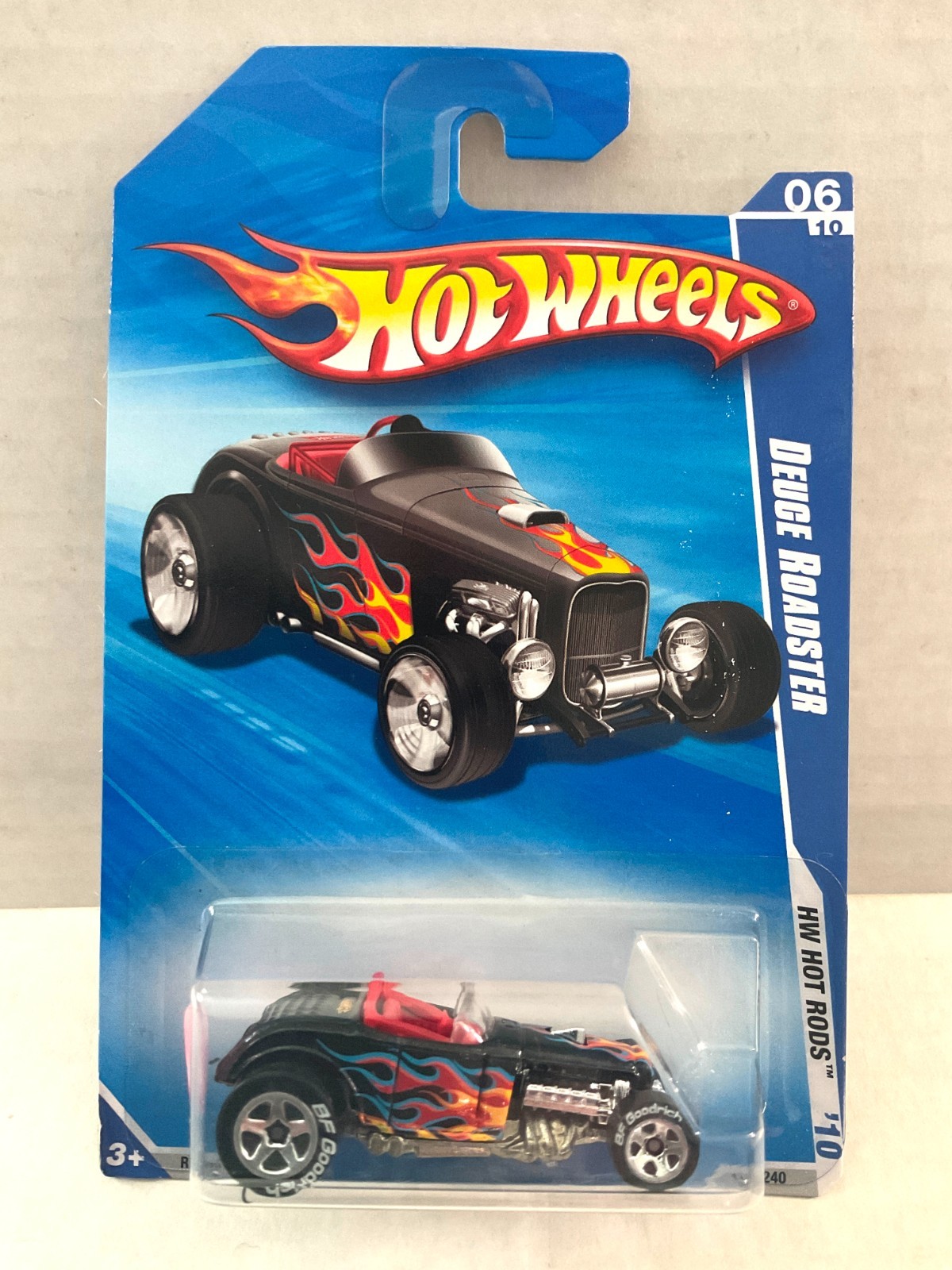 Hot Wheels 2010 WALMART Exclusive BF Goodrich Wheels - DEUCE ROADSTER #144