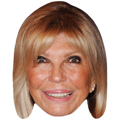 Nancy Sinatra (Lächeln) Großer Kopf. Größer als das Leben Maske.
