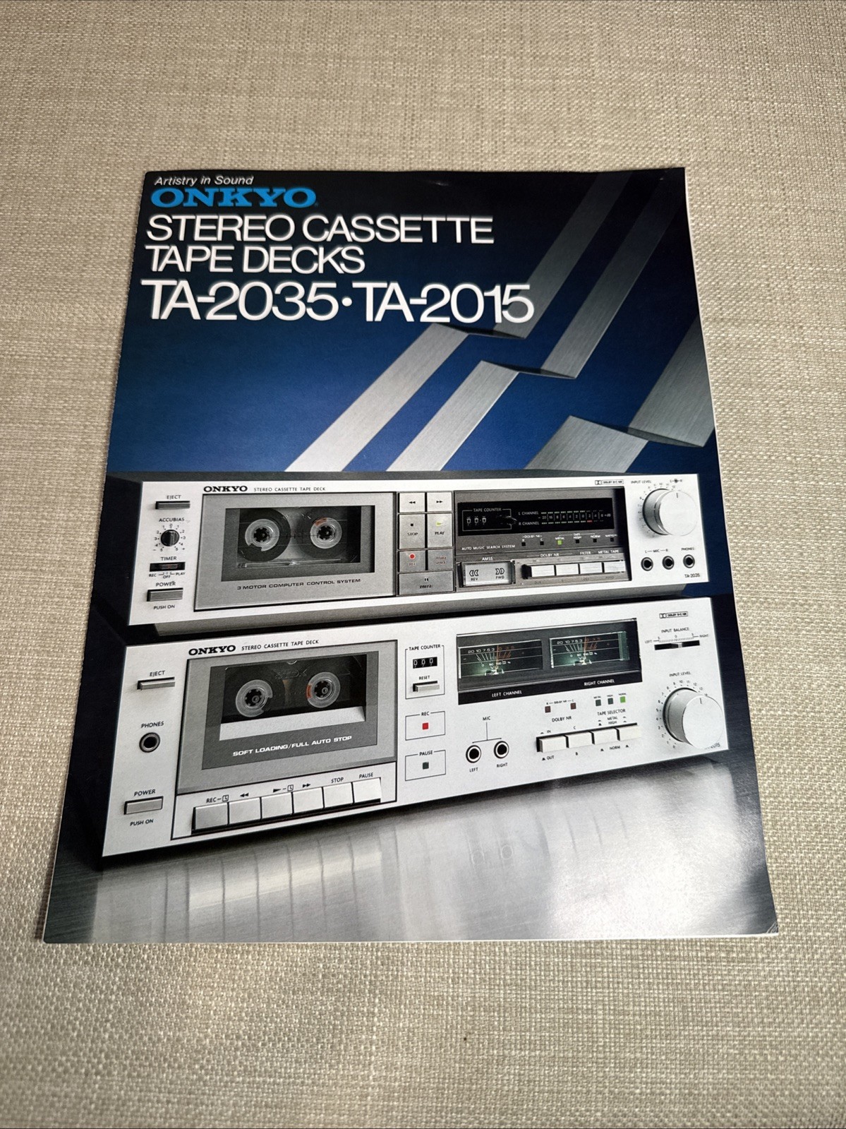 Onkyo TA-2015 vintage audio equipment - eBay listing photo 2
