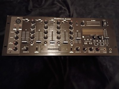 American Audio Q-SD  4 Ch. DJ Mixer w/ SD Card Reader & 2 Cards Free Shipping