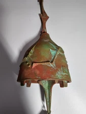 Vintage Cosanti Originals Bronze Bear Windchime/Bell ~ Paolo Soleri