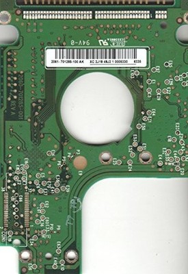 WD400VE-00HDT1, 2061-701285-100 AK, WD IDE 2.5 PCB (PCB)