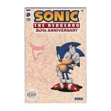 SONIC THE HEDGEHOG 30TH ANNIVERSARY #1 SDCC IDW CON VARIANT CONVENTION SAN DEIGO