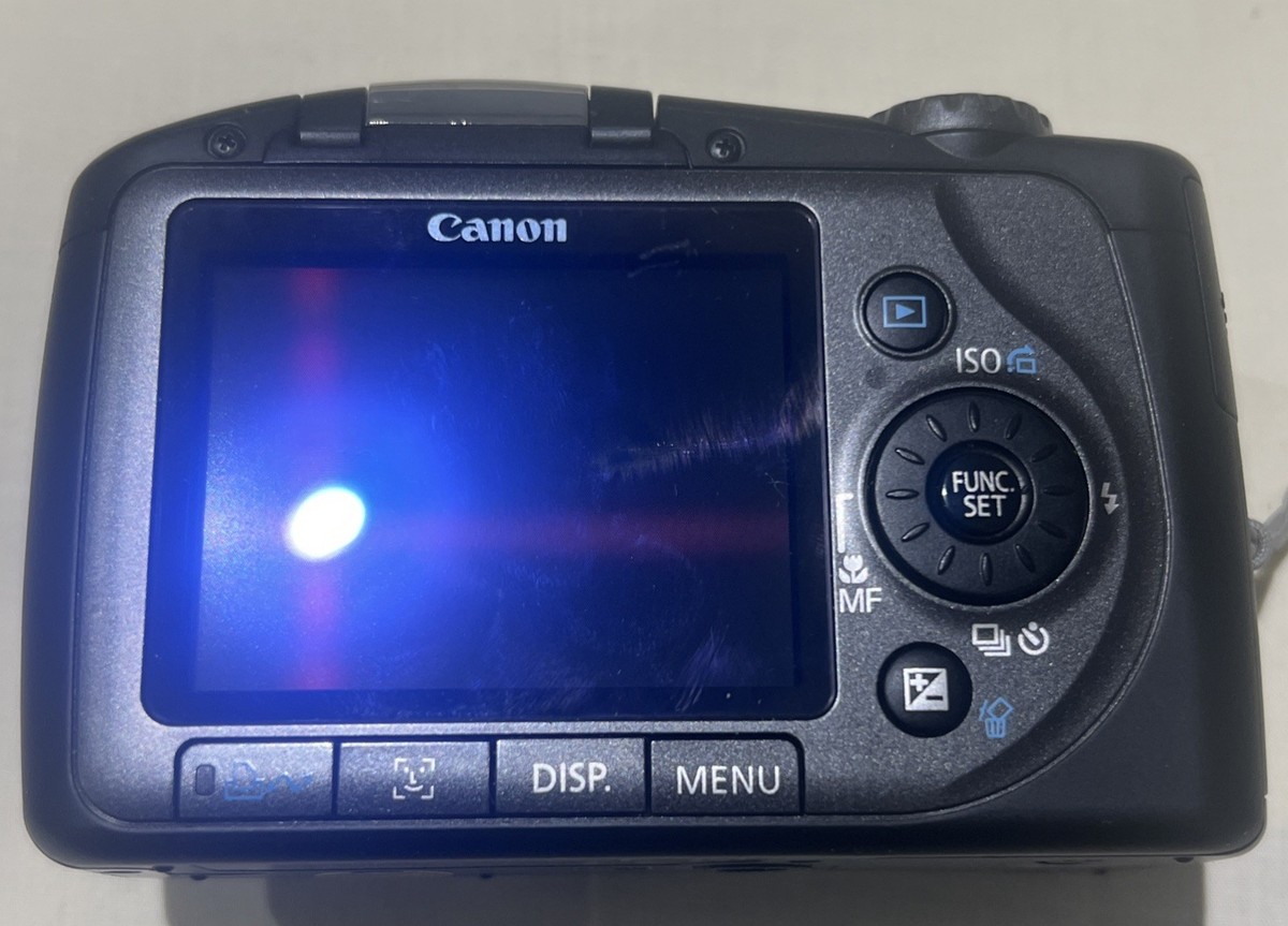 Canon Powershot SX100 IS 8.0 MP Digital Camera PC1256 FOR PARTS OR