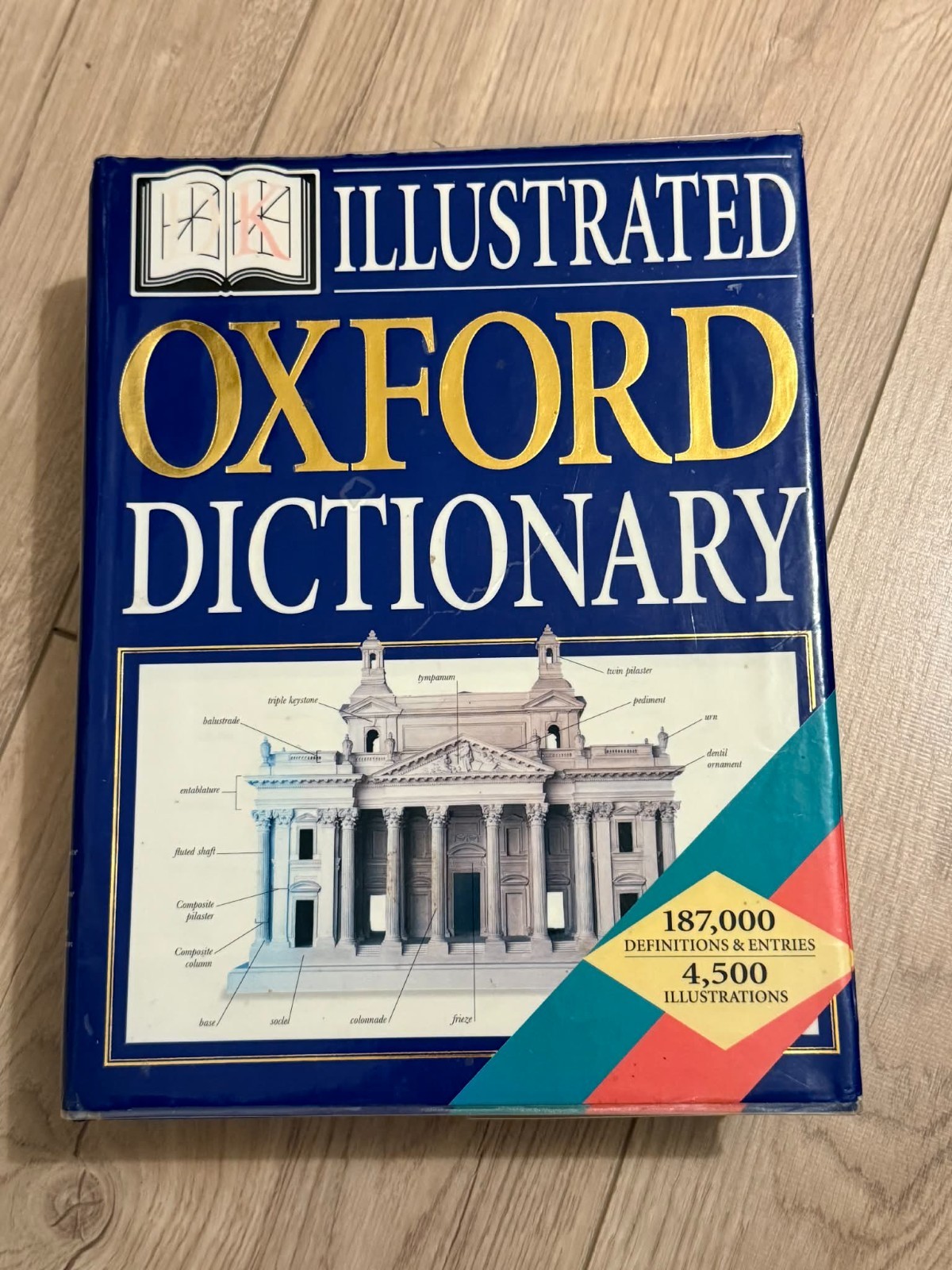 DK Illustrated Oxford Dictionary by Oxford Hardback Book The Cheap Fast Free