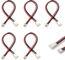 JST XH 2S Balance Plug Extension Lead Wire 5PCS 22AWG 20CM Battery Balance Plug