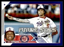 2023 Topps CJ Abrams Washington Nationals #35