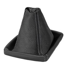 Schaltsack Schaltmanschette für Opel Astra H 2004-2010  in Echtleder Naht grau