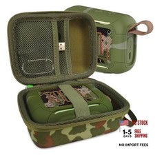 Silicone Cover and Hard Carrying Case for JBL Go 5 Bluetooth Speaker Squad