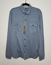 Tailor Vintage Mens Heather Blue Comfort Stre...