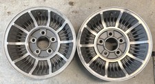 Buick 40 Rib Alluminum Alloy Turbine Wheels Qty 2 15x7 5x5 25511079 Nc