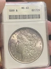 1899 Morgan Silver Dollar MS63